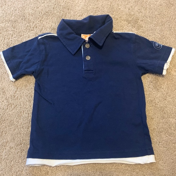 ✨BRAND NEW✨ CHARLIE ROCKET BLUE POLO - Picture 1 of 3